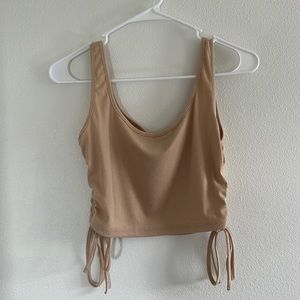 shein tan tank top
